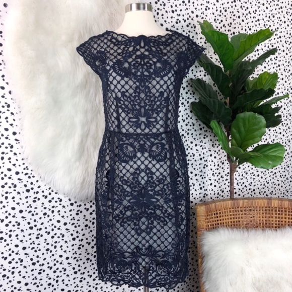 Escada Dresses & Skirts - Escada | Silk Organza Ornate Sheath Cocktail Dress